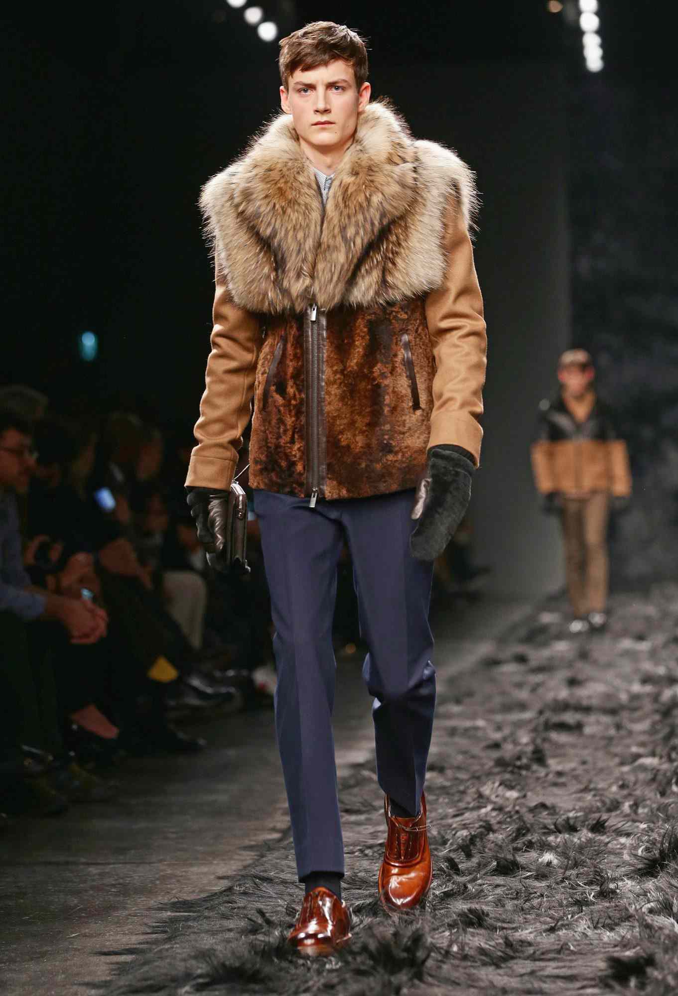 Fendi - Runway - Milan Fashion Week Menswear Autumn/Winter 2014
