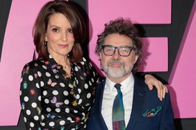 US actress-playwright Tina Fey and husband composer Jeff Richmond arrive for the premiere of Paramount Pictures' "Mean Girls" at AMC Lincoln Square in New York on January 8, 2024