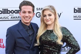 Recording artist Charlie Puth (L) and musician Meghan Trainor attend the 2015 Billboard Music Awards at MGM Grand Garden Arena on May 17, 2015 in Las Vegas, Nevada.