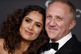 Salma Hayek and Francois-Henri Pinault arrive at the LACMA 2015 Art+Film Gala Honoring James Turrell And Alejandro G Inarritu, Presented By Gucci at LACMA on November 7, 2015 in Los Angeles, California