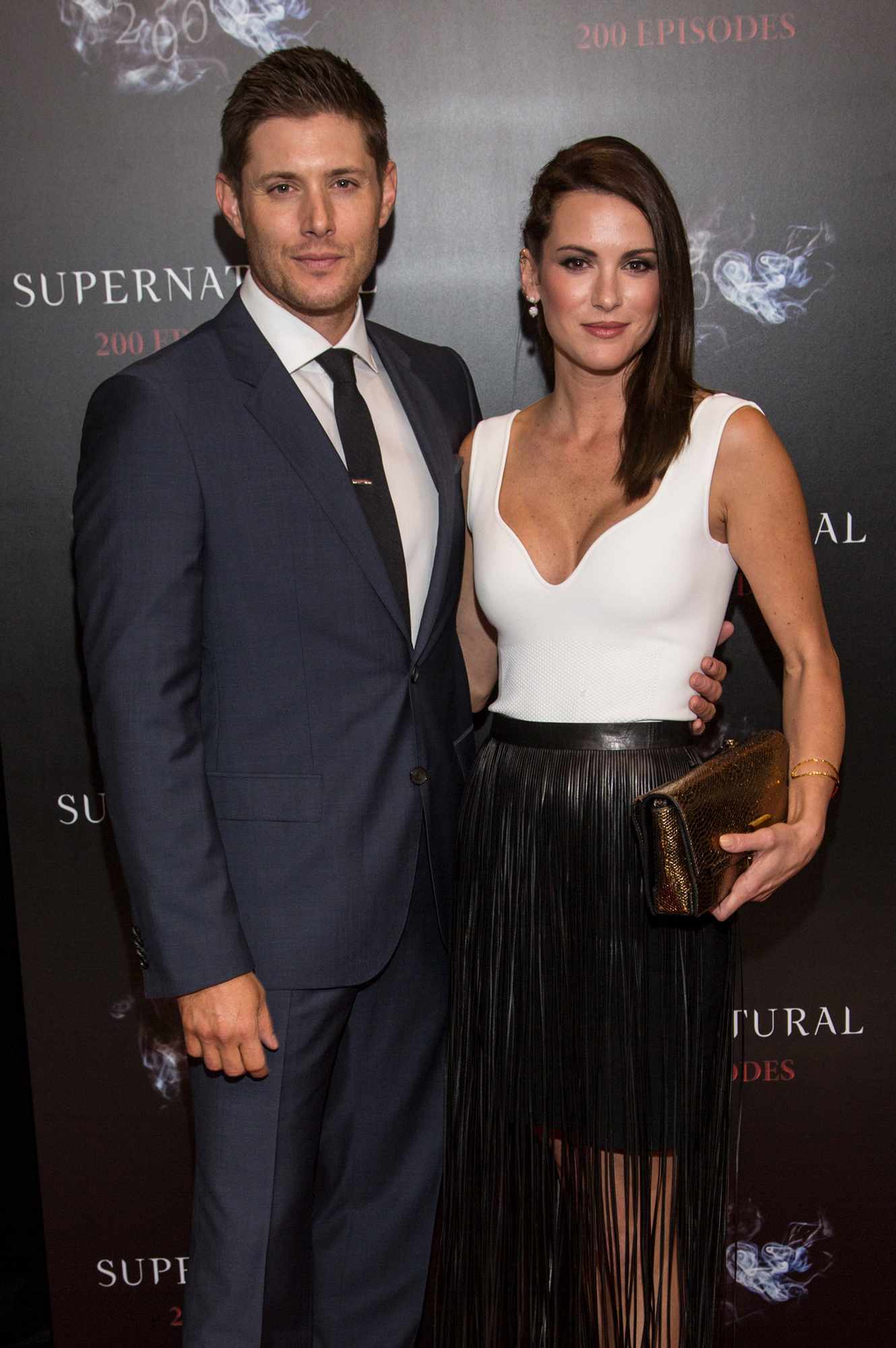 Jensen Ackles and Danneel Ackles attend the "Supernatural" 200th episode celebration at the Fairmont Pacific Rim Hotel on October 18, 2014 in Vancouver, CanadaJensen Ackles and Danneel Ackles attend the "Supernatural" 200th episode celebration at the Fairmont Pacific Rim Hotel on October 18, 2014 in Vancouver, Canada