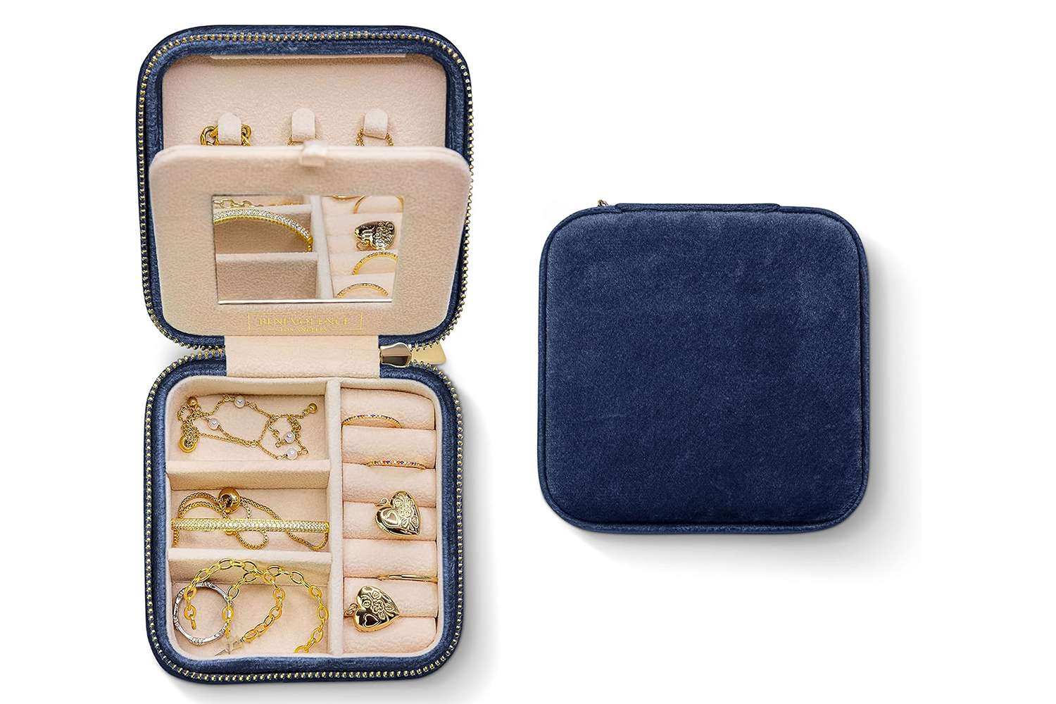 Cyber Monday Amazon Plush Velvet Travel Jewelery Box