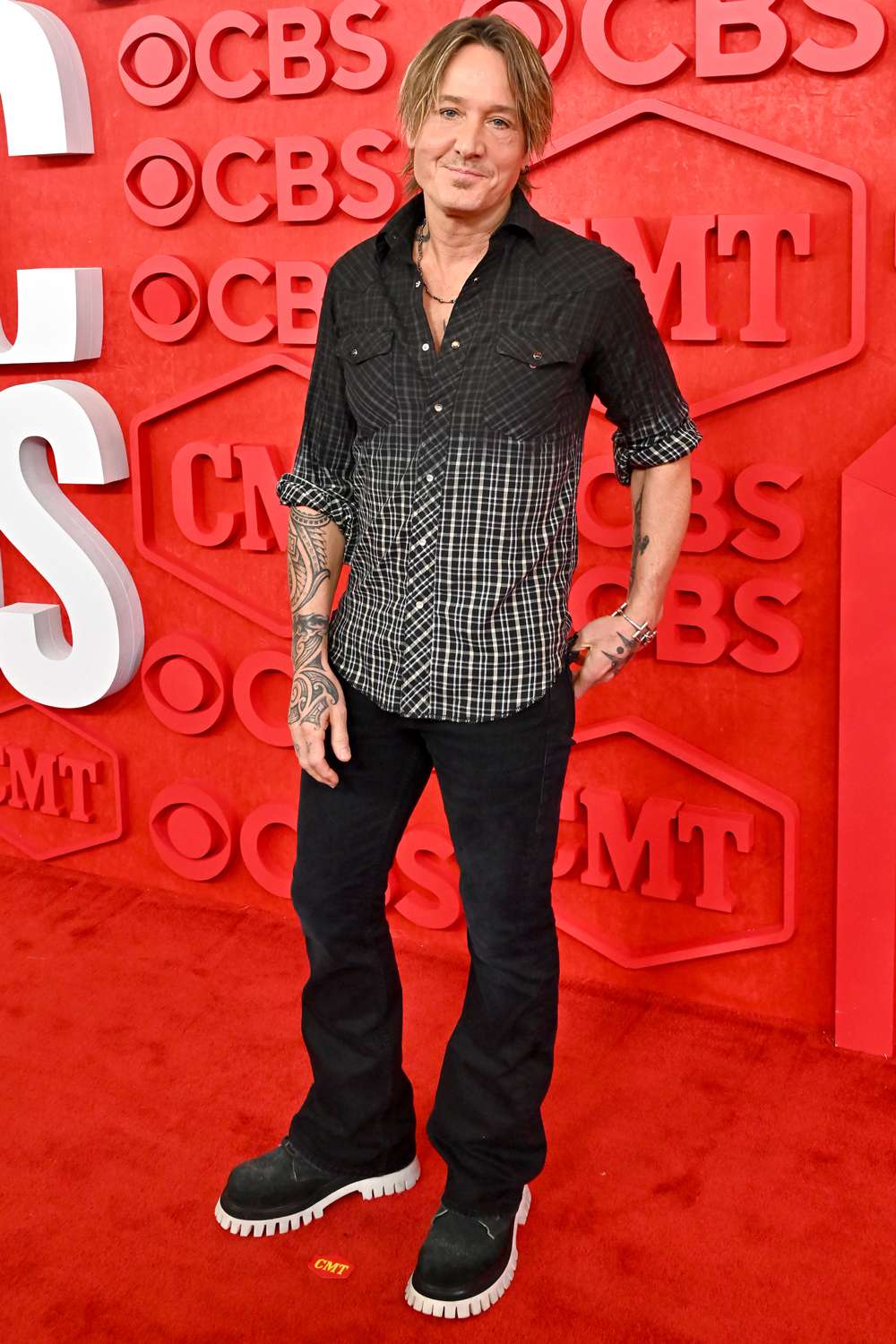 Keith Urban attends the 2024 CMT Music Awards at Moody Center on April 07, 2024 in Austin, Texas