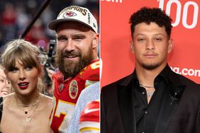  Taylor Swift and Travis Kelce Attend Patrick Mahomes Charity Auction/Gala