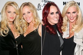 Jenny McCarthy and Amy McCarthy arrive at a party to celebrate Jenny's new film "Dirty Love" on September 21, 2005. ; Jenny McCarthy (R) and sister JoJo McCarthy (L) arrive at Kellan Lutz' celebration of his Nylon Magazine Guys cover on November 10, 2011. 