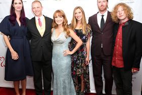 Jane Seymour and kids Jenny, Kristopher, Katie, Sean and Johnny attend the 2017 Open Hearts Gala on October 21, 2017 in Beverly Hills, California. 