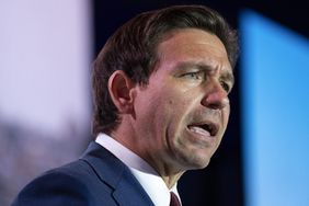 Republican presidential candidate Florida Gov. Ron DeSantis speaks to the Christians United For Israel (CUFI) Summit 2023
