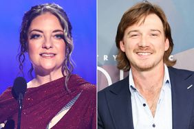 Noah Reid and Ashley McBryde at the 59th Academy of Country Music Awards from Ford Center at The Star on May 16, 2024 in Frisco, Texas; Morgan Wallen attends the 15th Annual Academy Of Country Music Honors at Ryman Auditorium on August 24, 2022 in Nashville, Tennessee.