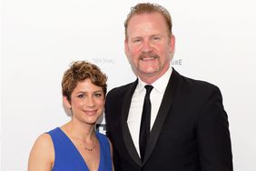 Sara Bernstein and Morgan Spurlock attend Full Frontal With Samantha Bee's Not The White House Correspondents' Dinner at DAR Constitution Hall on April 29, 2017 in Washington, DC.