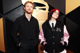 FINNEAS and Billie Eilish attend the 66th GRAMMY Awards at Crypto.com Arena on February 04, 2024 in Los Angeles, California.