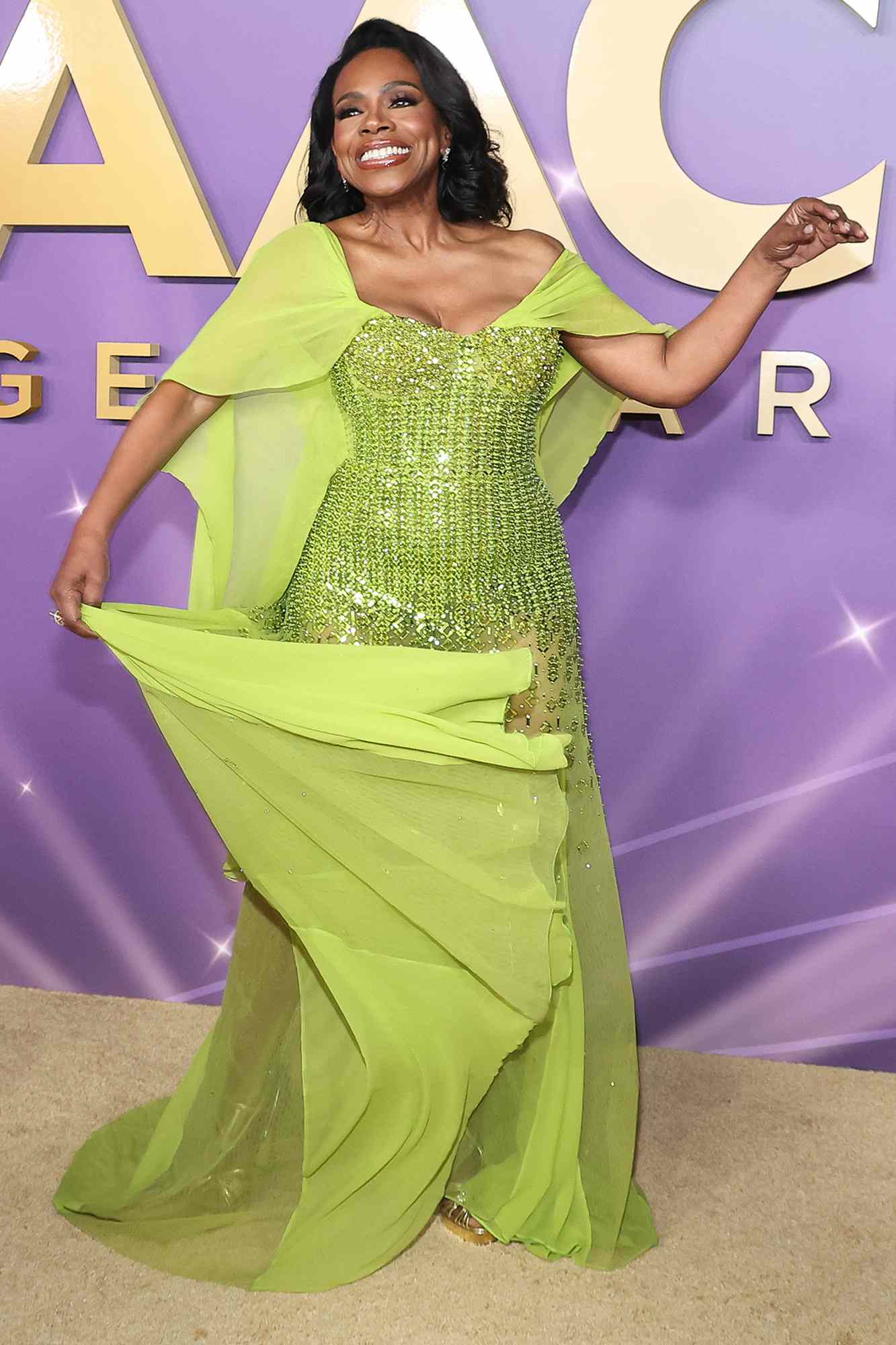 Sheryl Lee Ralph at the 55th NAACP Image Awards held at The Shrine Auditorium on March 16, 2024 in Los Angeles, California.