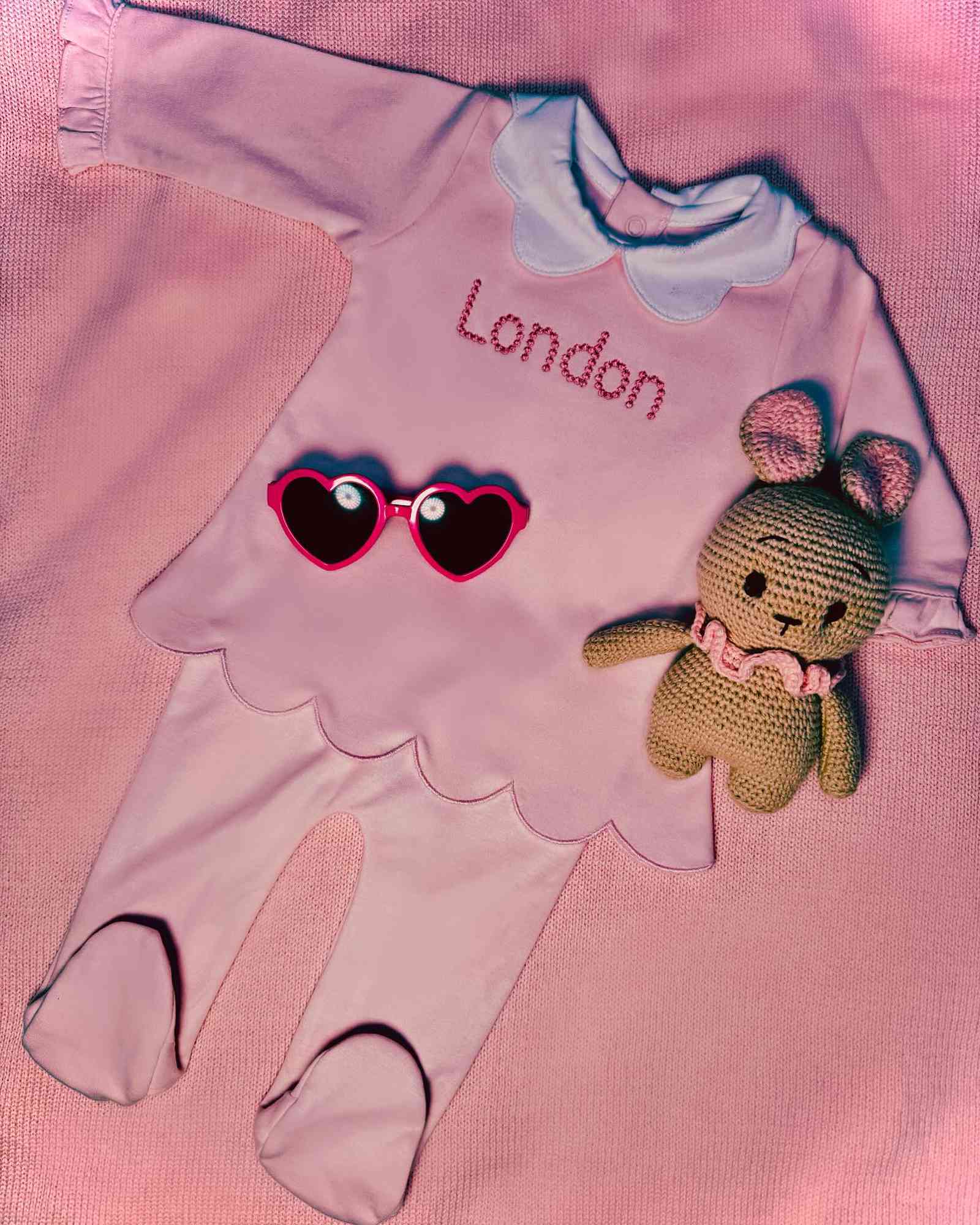 Paris Hilton welcomes her baby daughter London on Instagram.