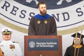 Harrison Butker gives the commencement speech at Georgia Tech