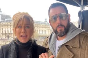 Jennifer Aniston and Adam Sandler Share Fun Behind-the-Scenes Clip Filming 'Murder Mystery 2'