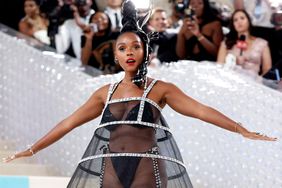 Janelle Monáe attends The 2023 Met Gala Celebrating "Karl Lagerfeld: A Line Of Beauty" at The Metropolitan Museum of Art on May 01, 2023 in New York City.
