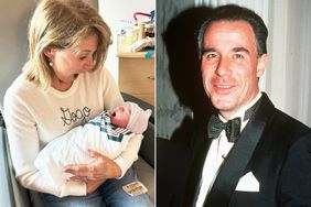 Katie Couric, her grandson and Jay Monahan 