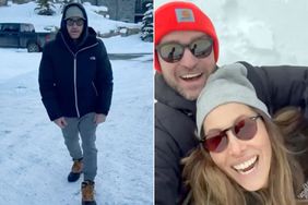 Justin Timberlake Goes Sledding with Wife Jessica Biel in Sweet Video