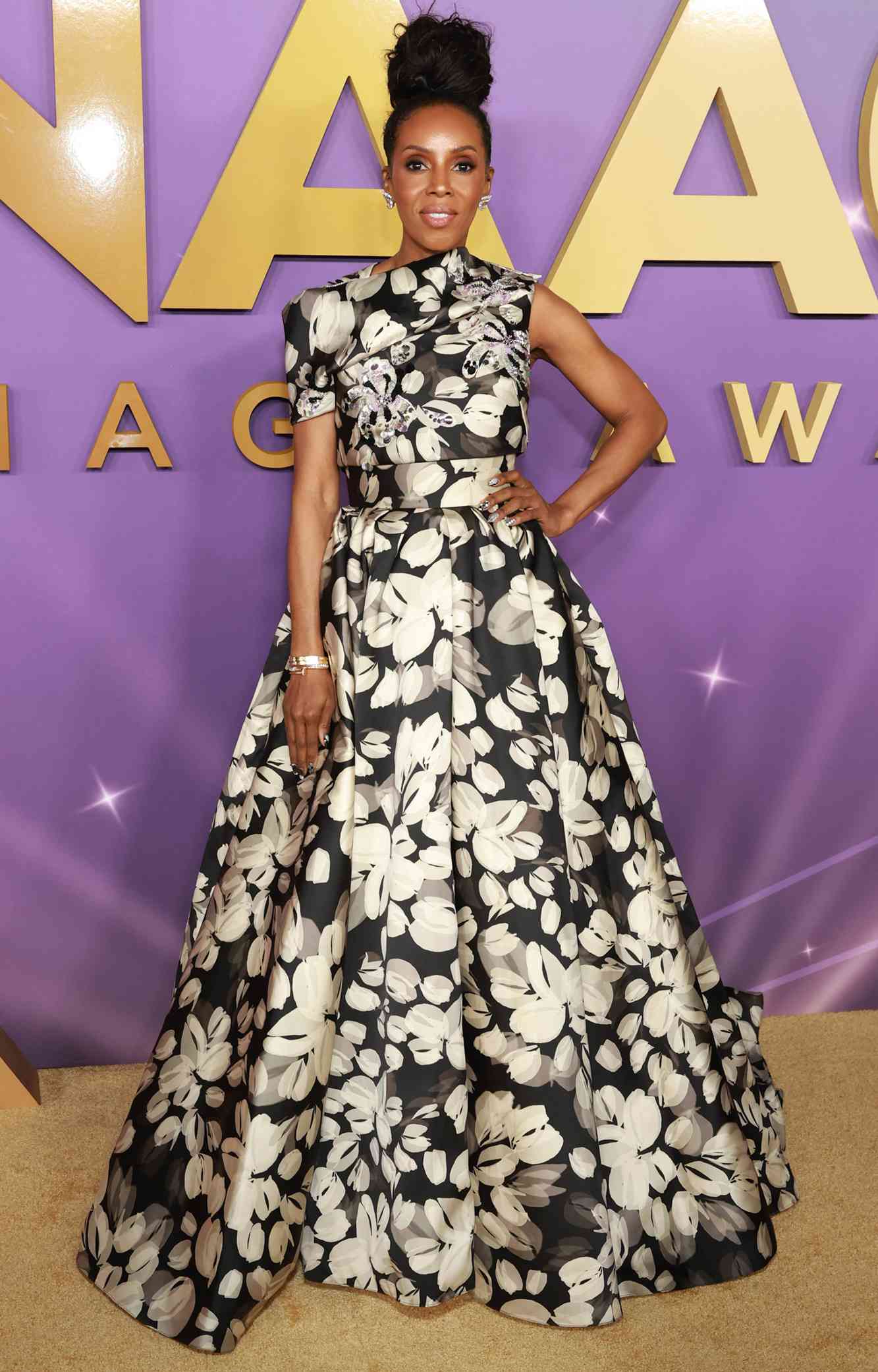 June Ambrose attends the 55th Annual NAACP Awards 