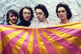 The Beatles during a photo session in London, 28 July 1968