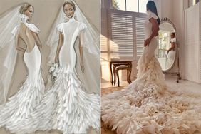Jennifer Lopez Ralph Lauren Wedding Dresses; On the JLO newsletter photos; On The JLo: Wedding Dress First Looks