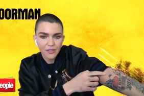 Ruby Rose shows off new tattoo on PeopleTV