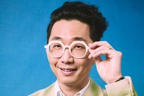 Lee Sung Jin poses in the IMDb Portrait Studio at the 2024 Independent Spirit Awards on February 25, 2024 in Santa Monica, California.