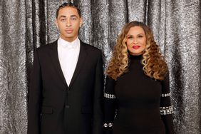 Julez Smith and Ms. Tina Knowles attend the World Premiere of "Renaissance: A Film By BeyoncÃÂ©" at Samuel Goldwyn Theater on November 25, 2023 in Beverly Hills, California.