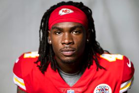 LOS ANGELES, CALIFORNIA - MAY 20: Rashee Rice #4 of the Kansas City Chiefs poses for a portrait during the NFLPA Rookie Premiere on May 20, 2023 in Los Angeles, California. 