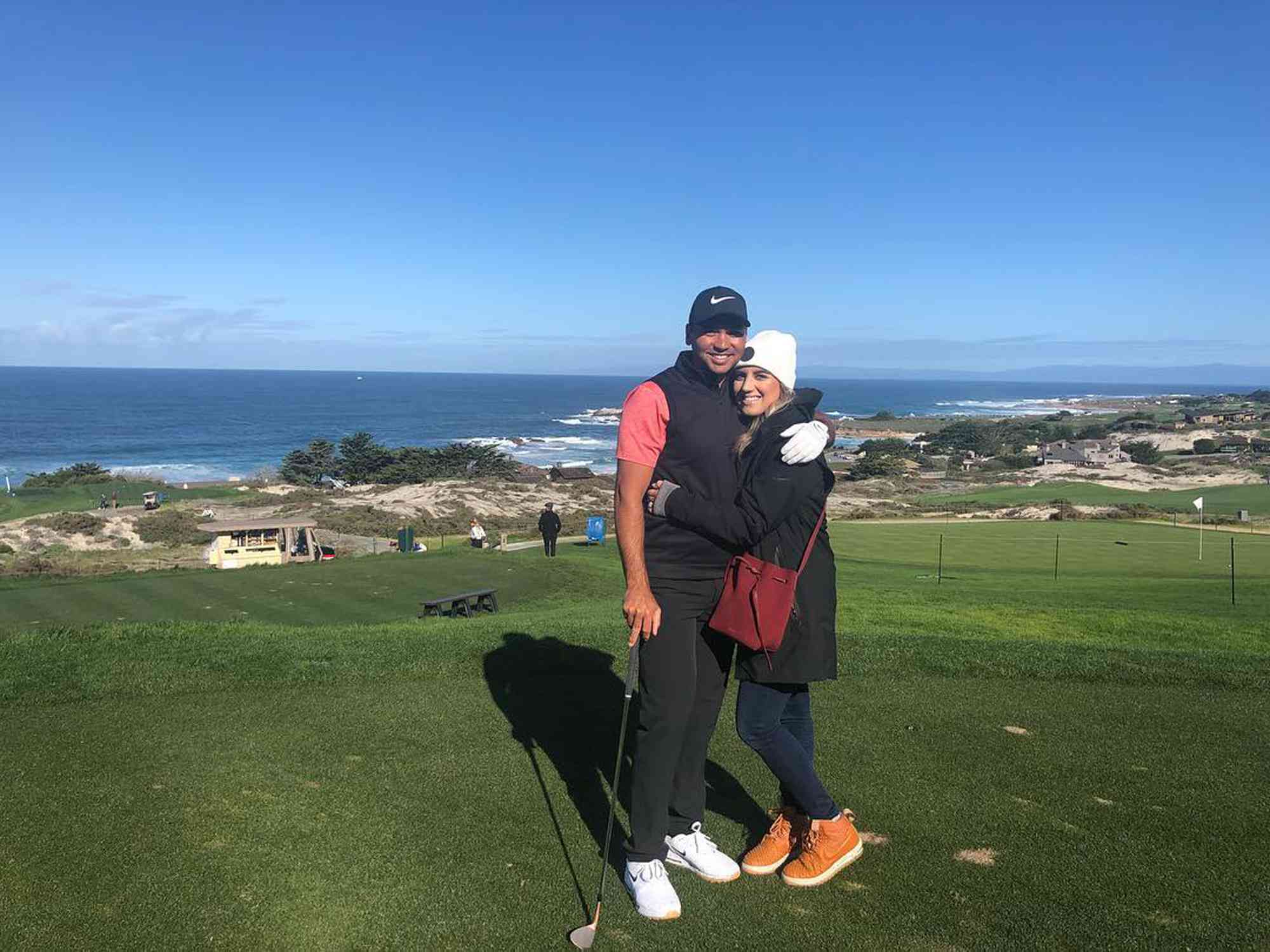 Jason Day and Ellie Day. 