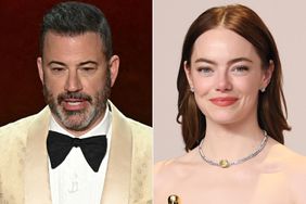 Jimmy Kimmel and Emma Stone Oscars