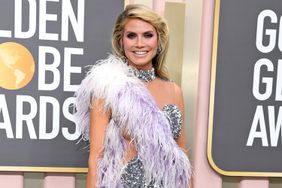 Heidi Klum attends the 80th Annual Golden Globe Awards at The Beverly Hilton on January 10, 2023 in Beverly Hills, California.
