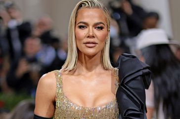 Khloé Kardashian attends The 2022 Met Gala Celebrating "In America: An Anthology of Fashion" at The Metropolitan Museum of Art on May 02, 2022 in New York City