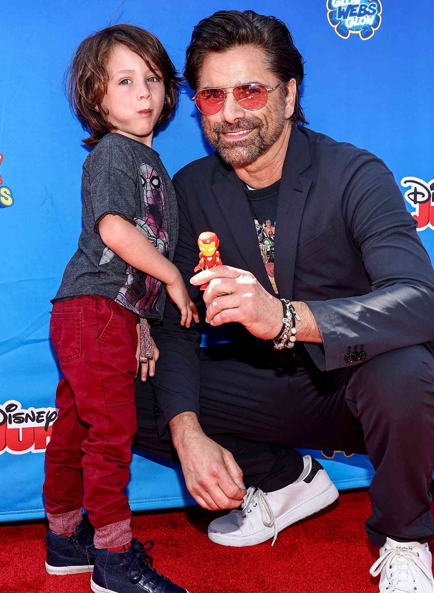 John Stamos and his son, Billy Stamos