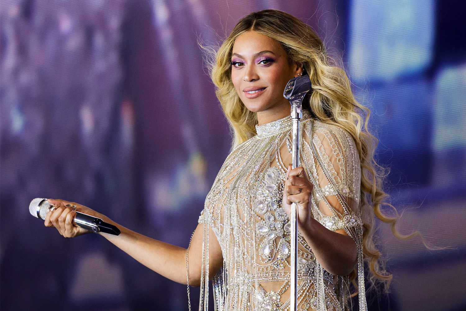 Beyonce performs onstage during the RENAISSANCE WORLD TOUR