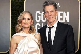 Kyra Sedgwick and Kevin Bacon attend the 78th Annual Golden Globe Awards held at The Beverly Hilton and broadcast on February 28, 2021 in Beverly Hills, California.