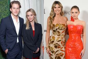  Deacon Reese Phillippe and Reese Witherspoo Heidi Klum and Leni Klum