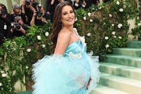 Lea Michele attends The 2024 Met Gala Celebrating "Sleeping Beauties: Reawakening Fashion" at The Metropolitan 
