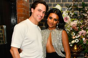 Simone Ashley and Tino Klein attend Netflix's annual BAFTA Awards afterparty at Chiltern Firehouse