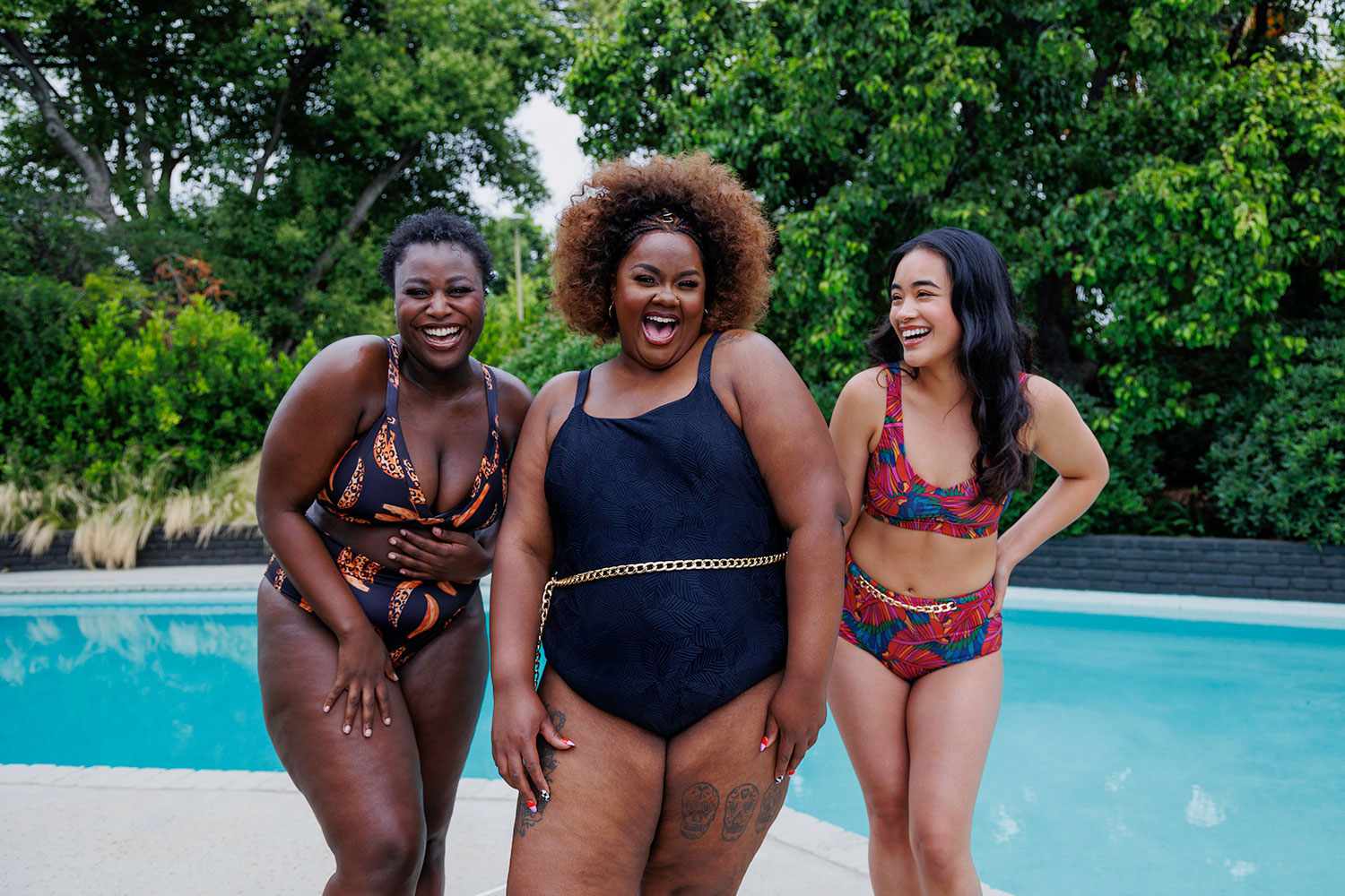 Kitty and Vibe Nicole Byer swimsuit