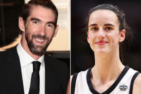 Michael Phelps 'Honored!!' After Learning He's on Caitlin Clark's Lock Screen