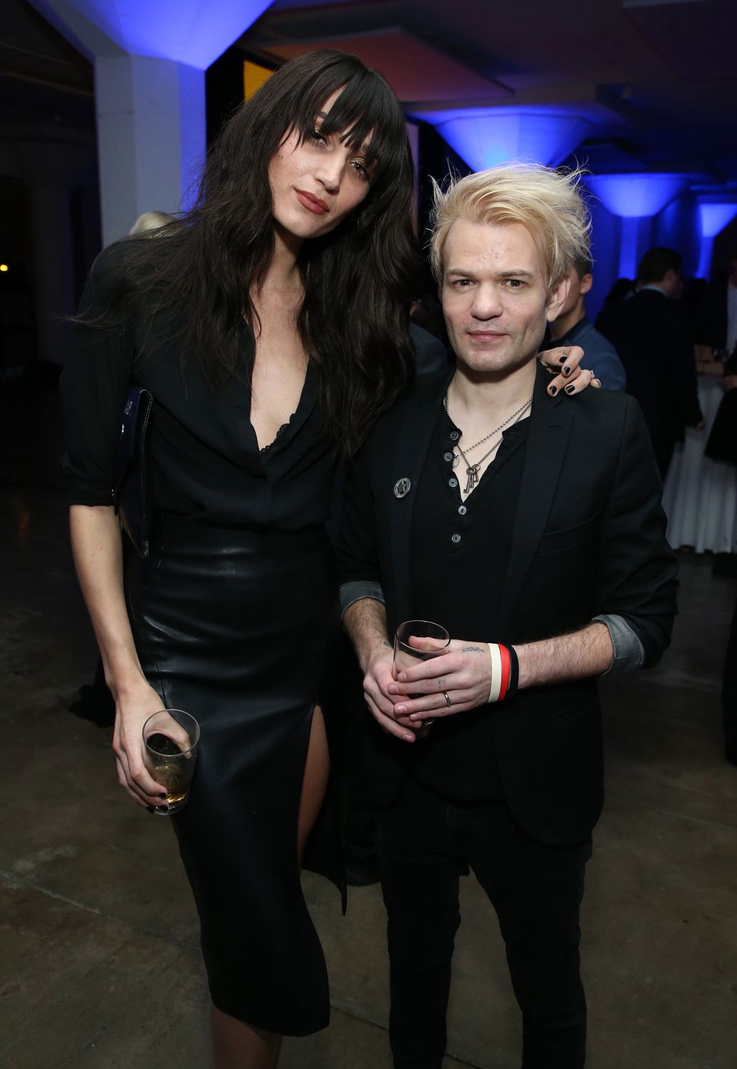 Ariana Cooper and Deryck Whibley attend the 3rd annual Kodak Awards at Hudson Loft on February 15, 2019 in Los Angeles, California.