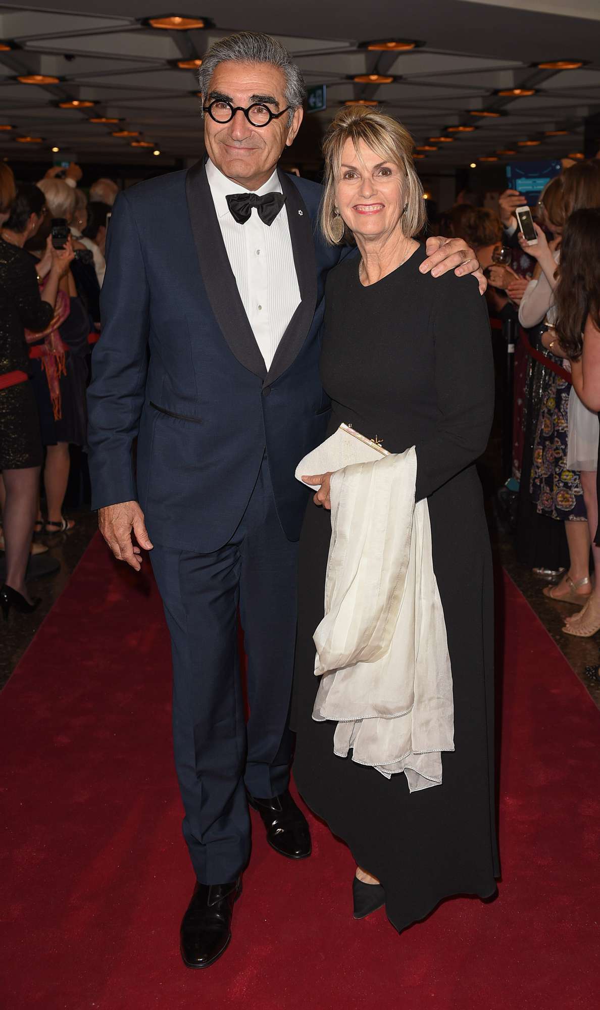 Eugene Levy and Deborah Divine attend the Governor General's Awards 25th Anniversary Gala at National Arts Centre on June 29, 2017 in Ottawa, Canada