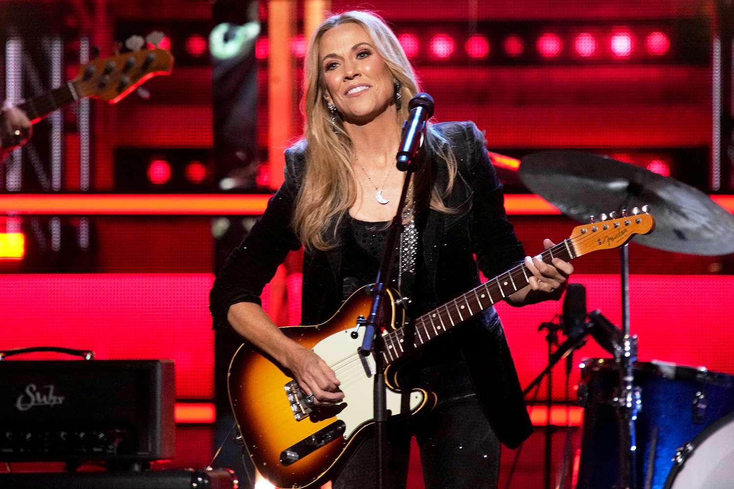 Sheryl Crow performs onstage at the 38th Annual Rock & Roll Hall Of Fame Induction Ceremony at Barclays Center on November 3, 2023 in New York City.