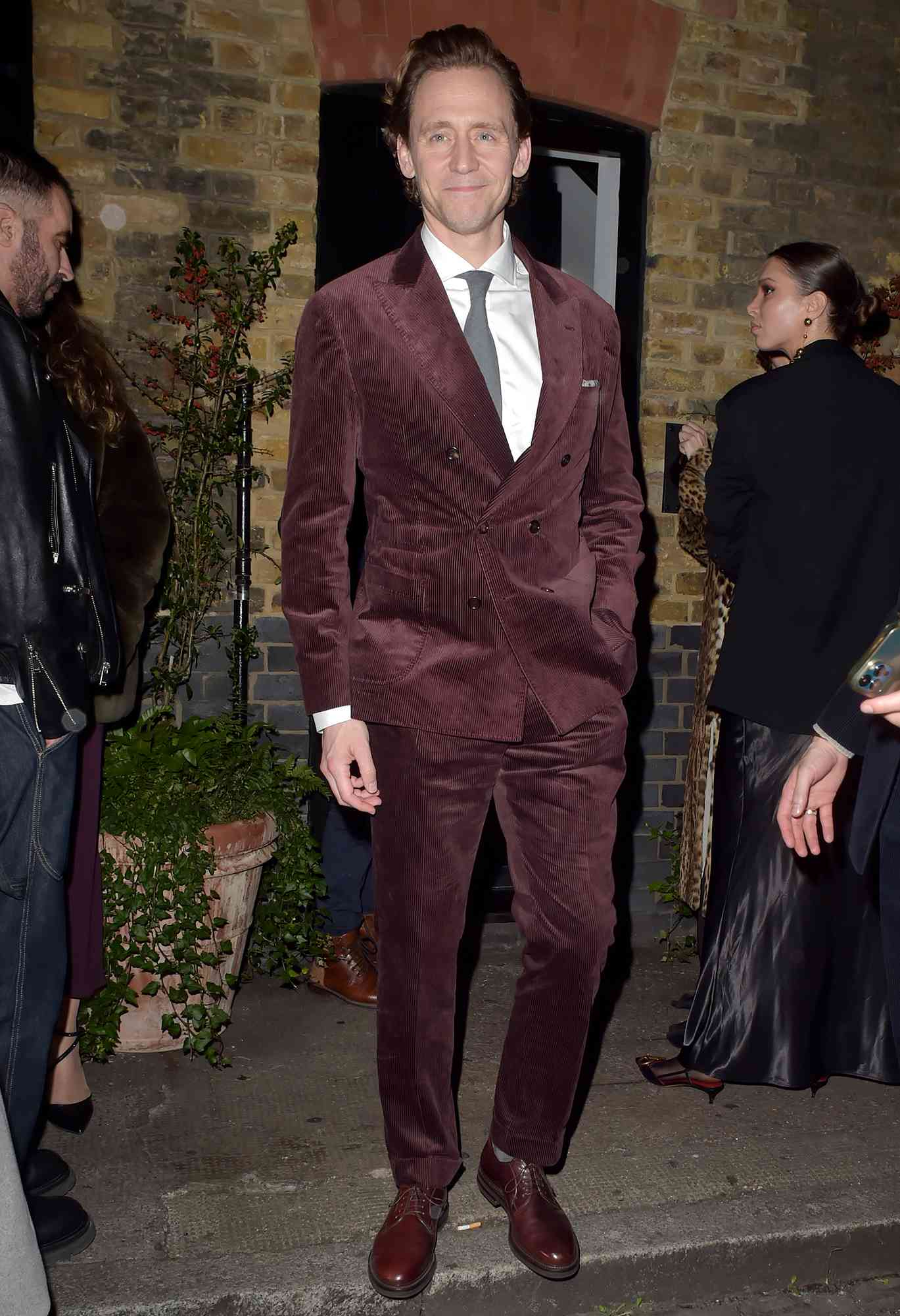 Tom Hiddleston at The Chiltern Firehouse