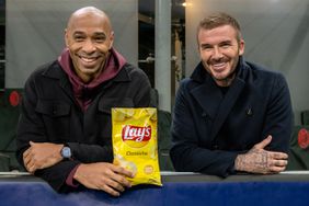 David Beckham Talks Reuniting with Thierry Henry for Lay's Commercial