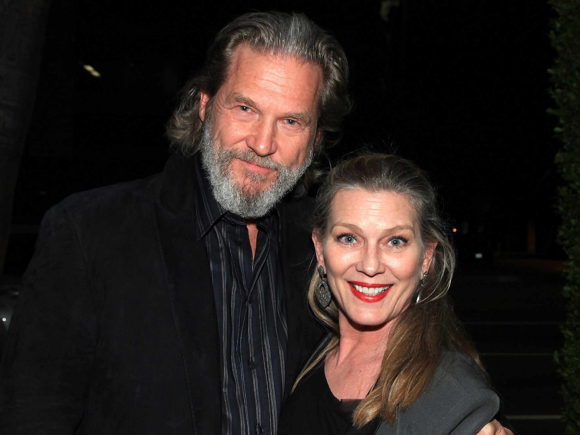 Jeff and Susan Bridges attend the screening of Paramount Pictures' 'True Grit' at the Academy of Motion Picture Arts and Sciences on December 9, 2010 in Beverly Hills, California