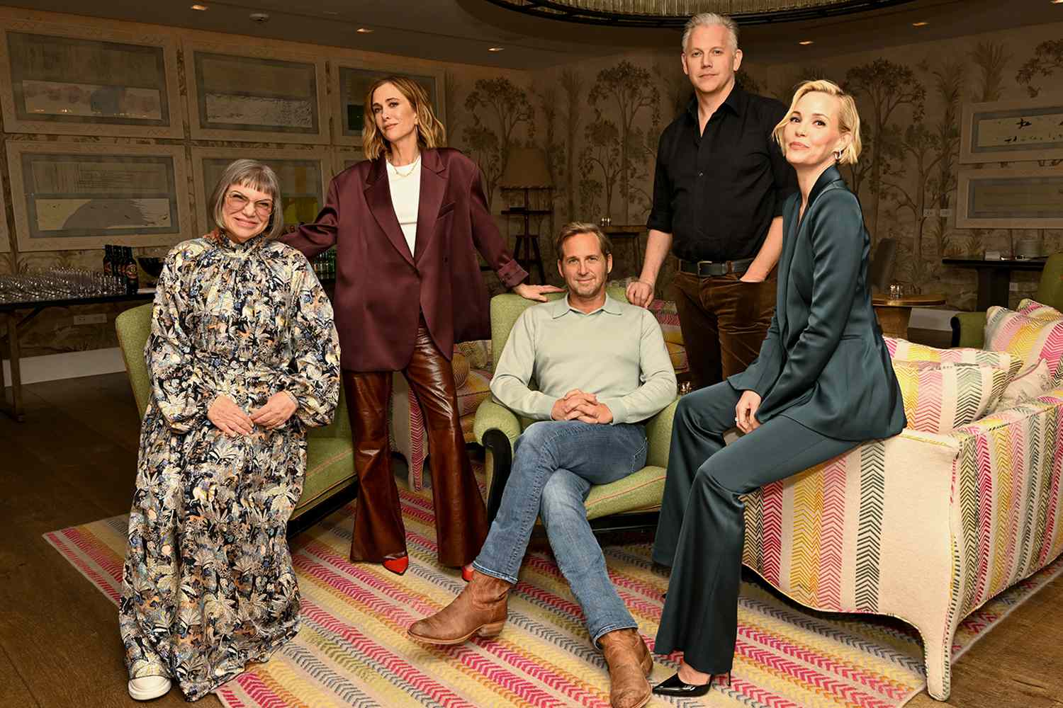 Mindy Cohn, Kristen Wiig, Josh Lucas, Abe Sylvia, Leslie Bibb at a Special screening of Apple TV+'s "Palm Royale", March 21, 2024