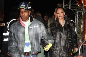 Rihanna and ASAP Rocky at Puma x F1 Collection launch