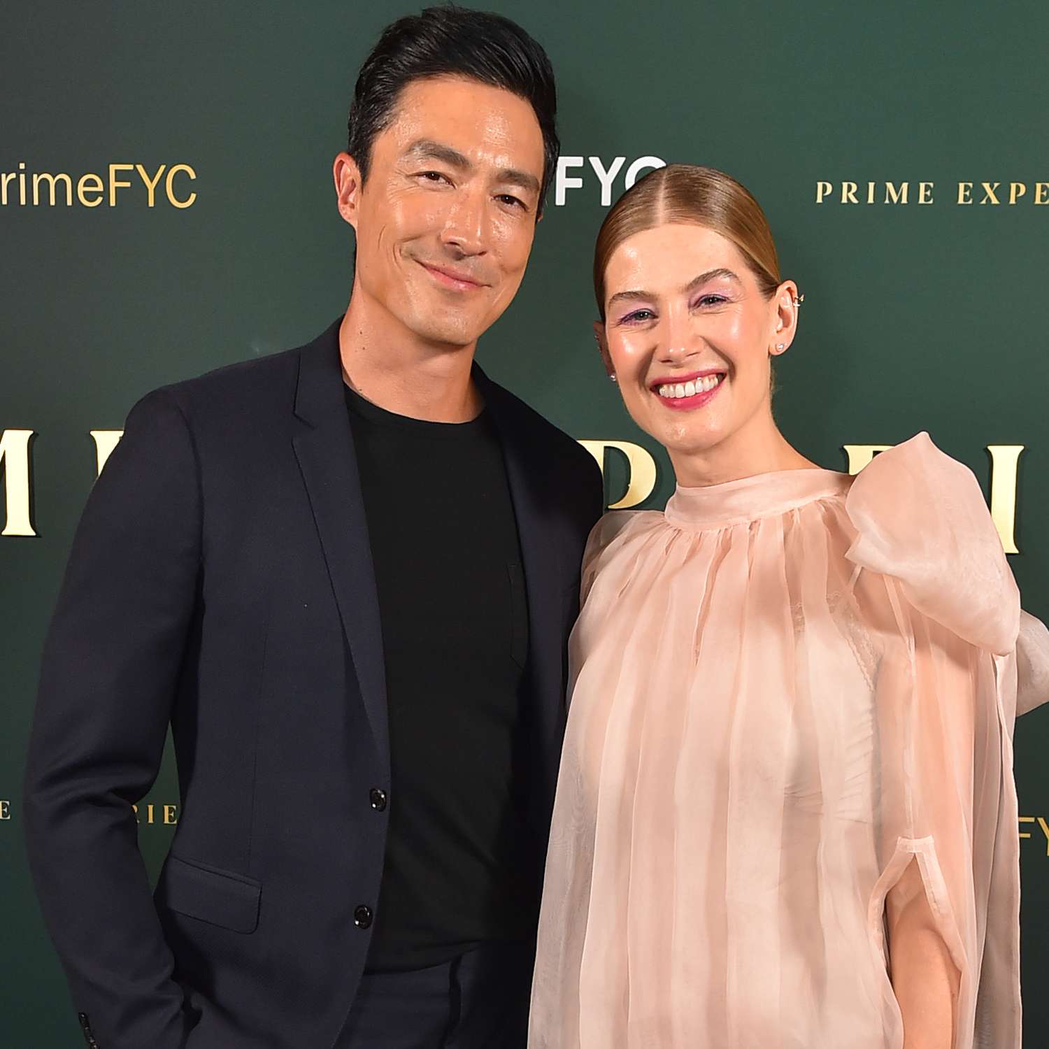 Rosamund Pike and Daniel Henney attend The Wheel of Time | Emmys FYC Event at Prime