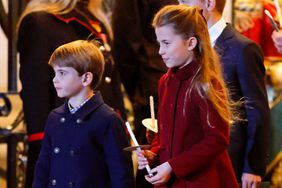 Prince Louis of Wales, Princess Charlotte of Wales and Prince George of Wales attend The 'Together At Christmas' Carol Service at Westminster Abbey on December 8, 2023 in London, England. Spearheaded by The Princess of Wales, linked to her Shaping Us campaign and supported by The Royal Foundation, the service is a moment to bring people together at Christmas time and recognise those who have gone above and beyond to help others throughout the year